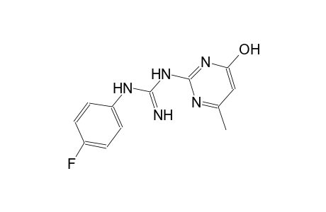 N-(4-fluorophenyl)-N'-(4-hydroxy-6-methyl-2-pyrimidinyl)guanidine