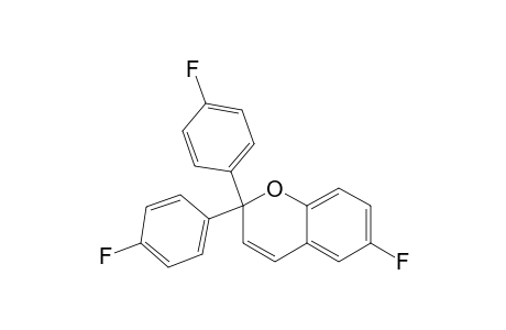 2,2-DI-(4-FLUOROPHENYL)-6-FLUORO-3H-1-BENZOPYRAN