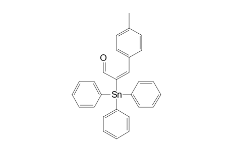 (Z)-3-(4-methylphenyl)-2-triphenylstannyl-2-propenal