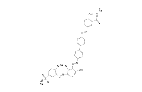 Salicylic acid(1)[-benzidine-](2)[2-amino-1-phenol-4-sulfonic acid->resorcin/Cu complex]