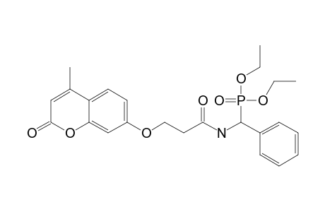 DIETHYL-(3-(4-METHYL-2-OXO-2H-CHROMEN-7-YLOXY)-PROPANAMIDO)-(PHENYL)-METHYLPHOSPHONATE