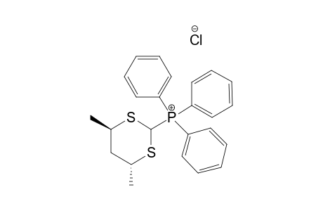 (r-4,c-6-Dimethyl-1,3-dithian-c-2-yl)triphenylphosphonium Chloride