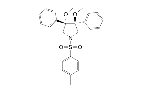 3,4-DIMETHOXY-3,4-DIPHENYL-1-(PARA-TOSYL)-PYRROLIDINE