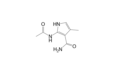 2-Acetylamino-4-methylpyrrole-3-carboxamide