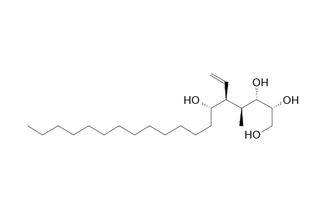1,2,3,6-Nonadecanetetrol, 5-ethenyl-4-methyl-, [2R-(2R*,3R*,4R*,5R*,6R*)]-