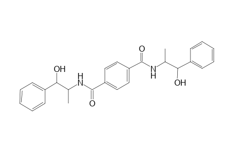 1,4-Benzenedicarboxamide, N,N'-bis(2-hydroxy-1-methyl-2-phenylethyl)-