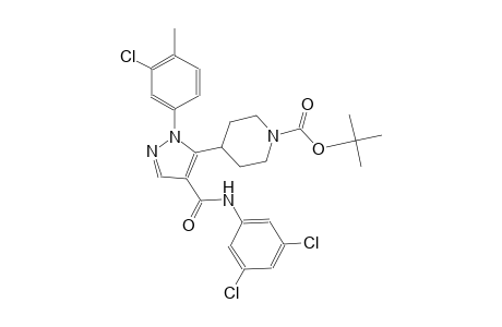 1-piperidinecarboxylic acid, 4-[1-(3-chloro-4-methylphenyl)-4-[[(3,5-dichlorophenyl)amino]carbonyl]-1H-pyrazol-5-yl]-, 1,1-dimethylethyl ester