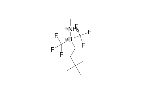 Methylaminato(3,3-dimethylbutyl)bis(trifluoromethyl)borinate