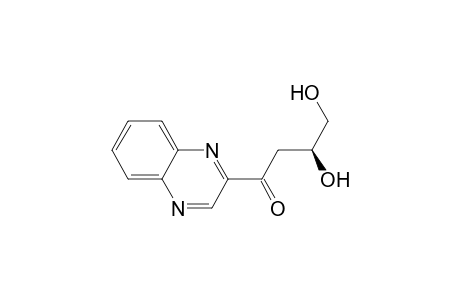 1-Butanone, 3,4-dihydroxy-1-(2-quinoxalinyl)-, (S)-