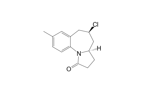 (3aR,5R)-5-chloro-8-methyl-2,3,3a,4,5,6-hexahydro-1H-benzo[f]pyrrolo[1,2-a]azepin-1-one