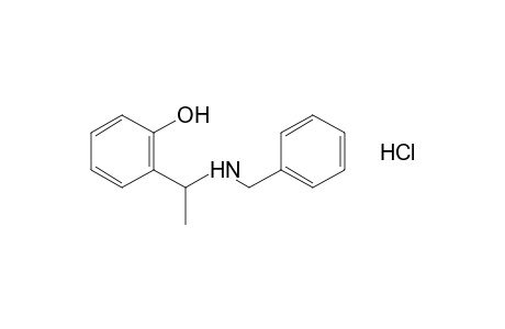 o-[1-(benzylamino)ethyl]phenol, hydrochloride
