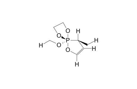 ANTI-2,2-ETHYLENEDIOXY-2-METHOXY-3-METHYLISOXA-4-PHOSPHOLINE