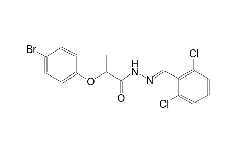 propanoic acid, 2-(4-bromophenoxy)-, 2-[(E)-(2,6-dichlorophenyl)methylidene]hydrazide