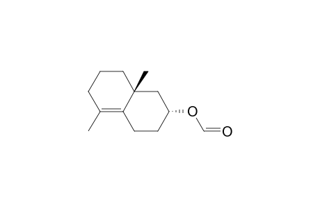 2-Naphthalenol, 1,2,3,4,6,7,8,8a-octahydro-5,8a-dimethyl-, formate, trans-(.+-.)-
