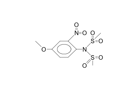 4'-Methoxy-N-methylsulfonyl-2'-nitro-methane-sulfonanilide
