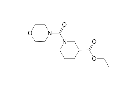 ethyl 1-(4-morpholinylcarbonyl)-3-piperidinecarboxylate