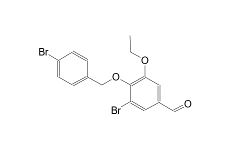 benzaldehyde, 3-bromo-4-[(4-bromophenyl)methoxy]-5-ethoxy-