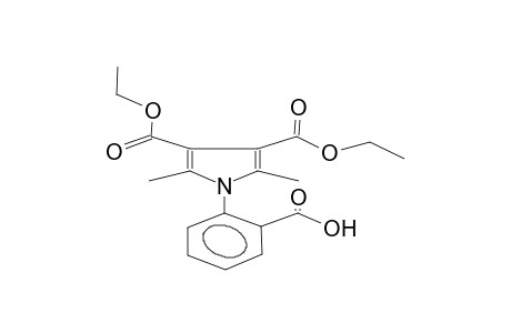 1-(2-carboxyphenyl)-2,5-dimethyl--3,4-diethoxycarbonylpyrrole