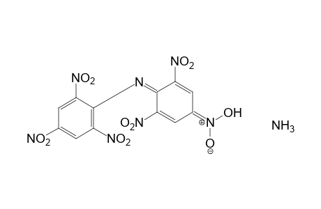 ammonium 2,4,6-trinitro-N-(2,4,6-trinitro-2,5-cyclohexadien-1-ylidene)aniline