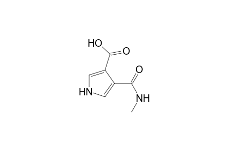4-(Methylcarbamoyl)pyrrole-3-carboxylic Acid