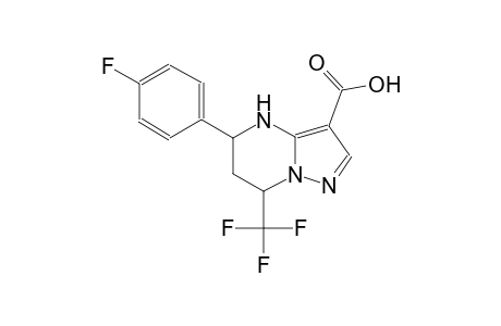 5-(4-fluorophenyl)-7-(trifluoromethyl)-4,5,6,7-tetrahydropyrazolo[1,5-a]pyrimidine-3-carboxylic acid