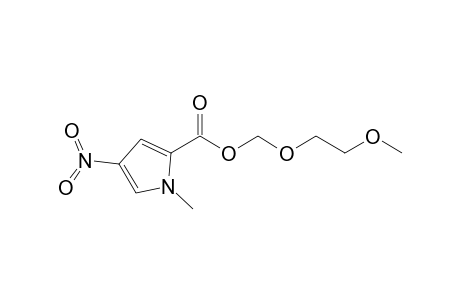 1-methyl-4-nitro-2-pyrrolecarboxylic acid 2-methoxyethoxymethyl ester