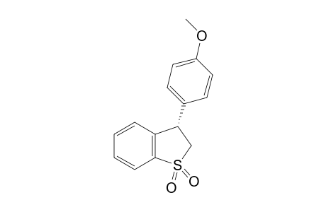 (-)-(S)-3-(4-Methoxyphenyl)-2,3-dihydrobenzo[b]thiophene 1,1-dioxide