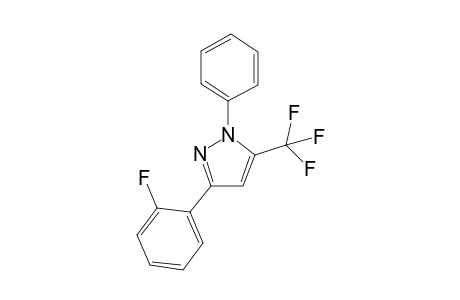 3-(2-fluorophenyl)-1-phenyl-5-(trifluoromethyl)-1H-pyrazole