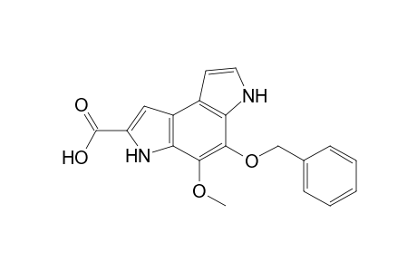 Benzo[1,2-b:4,3-b']dipyrrole-2-carboxylic acid, 3,6-dihydro-4-methoxy-5-(phenylmethoxy)-