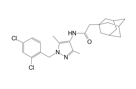2-(1-adamantyl)-N-[1-(2,4-dichlorobenzyl)-3,5-dimethyl-1H-pyrazol-4-yl]acetamide