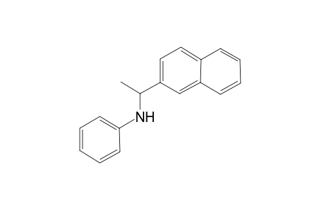 N-(1-(2-naphthyl)ethyl)aniline