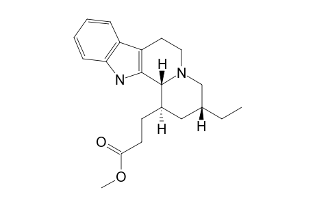 1-BETA-ETHYL-(2'-METHOXYCARBONYL)-3-ALPHA-ETHYLOCTAHYDRO-1,2,3,4,6,7,12,12B-INDOLO-[2,3-A]-QUINOLIZINE