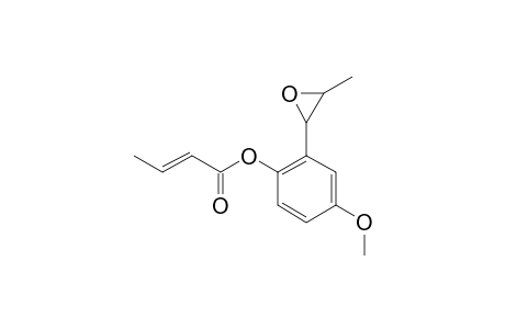 4'-METHOXY-2'-(E-3''-METHYLOXIRANYL)-PHENYL-2-BUTENOATE