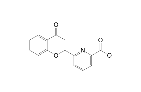 6-(4-OXO-CHROMAN-2-YL)-PYRIDINE-2-CARBOXYLIC-ACID