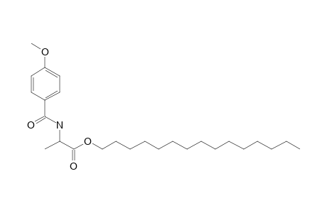 D-Alanine, N-(4-anisoyl)-, pentadecyl ester