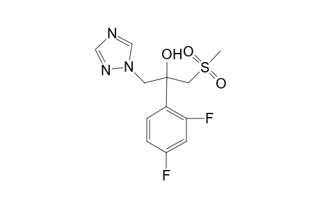 2-(2,4-Difluorophenyl)-3-(methylsulfonyl)]-1H-1,2,4-triazol-1-yl)-2-propanol