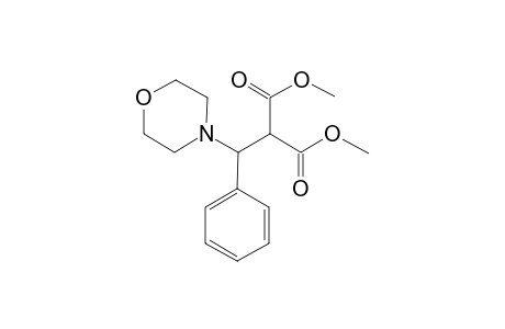 Propanedioic acid, 2-[(4-morpholyl)(phenyl)methyl]-, dimethyl ester