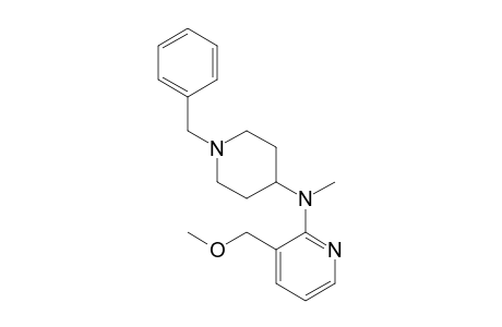 (1-benzyl-4-piperidyl)-[3-(methoxymethyl)-2-pyridyl]-methyl-amine