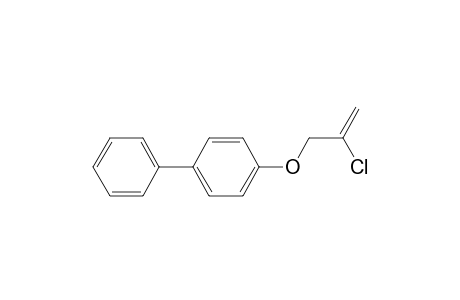 1-(2-Chloranylprop-2-enoxy)-4-phenyl-benzene
