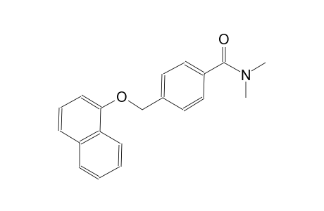 N,N-dimethyl-4-[(1-naphthyloxy)methyl]benzamide