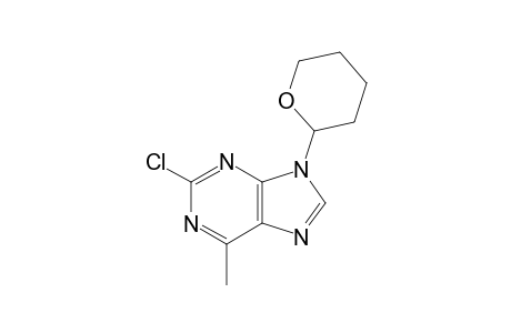 2-CHLORO-6-METHYL-9-(TETRAHYDROPYRAN-2-YL)-PURINE