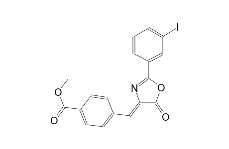 methyl 4-[(Z)-(2-(3-iodophenyl)-5-oxo-1,3-oxazol-4(5H)-ylidene)methyl]benzoate
