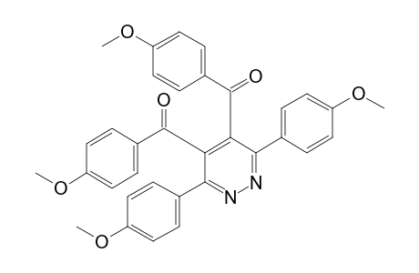3,6-Bis(4-methoxyphenyl)-4,5-bis(4-methoxyphenylcarbonyl)pyridazine