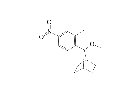 7-(4-Nitro-2-methylphenyl)-7-methoxynorbornane