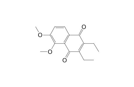 2,3-Diethyl-5,6-dimethyoxynaphthoquinone
