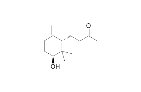 4-((1S*,3S*)-3-hydroxy-2,2-dimethyl-6-methylenecyclohexyl)butan-2-one