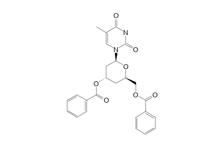 1-(3,6-DI-O-BENZOYL-2,4-DIDEOXY-BETA-D-ERYTHRO-HEXO-PYRANOSYL)-THYMINE