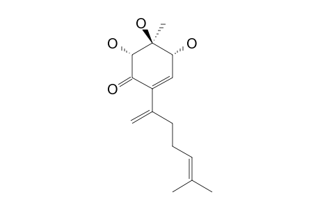 (4R,5S,6R)-4,5,6-trihydroxy-5-methyl-2-(6-methylhepta-1,5-dien-2-yl)cyclohex-2-en-1-one