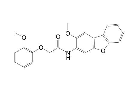 acetamide, N-(2-methoxydibenzo[b,d]furan-3-yl)-2-(2-methoxyphenoxy)-