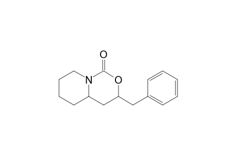 (3R*,5S*) 3-Benzylhexahydropyrido[1,2-c][1,3]oxazin-1-one